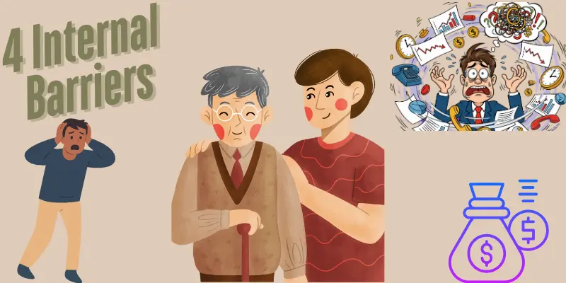 Career Change After 50 Entrepreneurship Reinvention Infographic showing diverse career paths for starting over at 50, including reselling, corporate work, and personal growth.