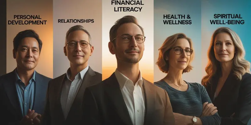 Pbod Life Areas Mentors Personal Board of Directors: Five diverse mentors for personal development, relationships, finance, health, and spiritual well-being.