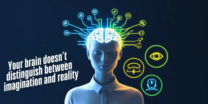 Visualization Success Neural Pathways Imagination Reality Visualization success brain neural pathways imagination reality contrast